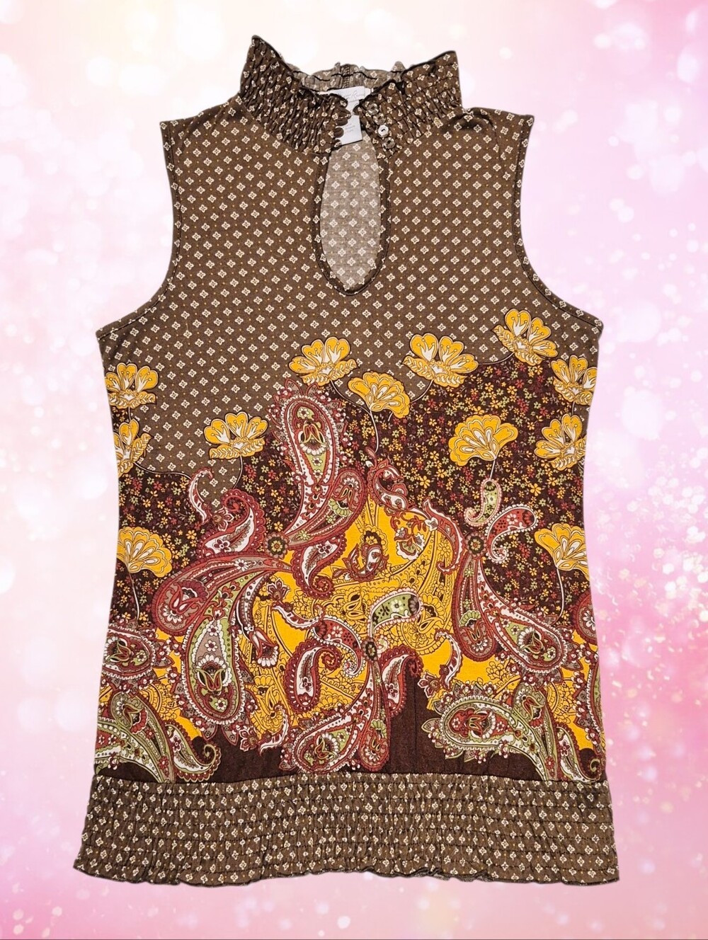 Y2K Style Charlotte Russe Floral Top